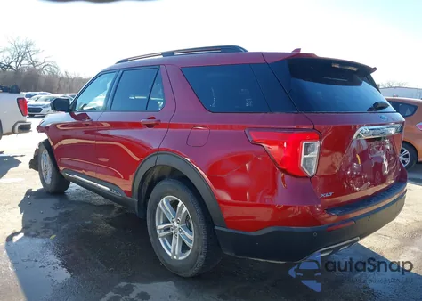 2020 Ford Explorer Xlt from USA, damaged, VIN 1FMSK8DHXLGC90403